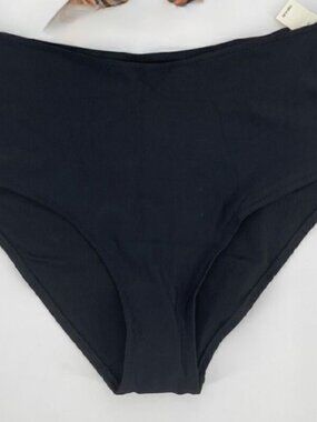 Aerie High Rise Full Coverage, Large, Black